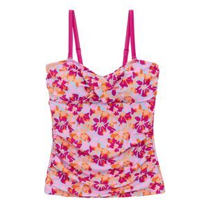 Regatta Womens/Ladies Aceana III Summer Floral Tankini Top / Pink